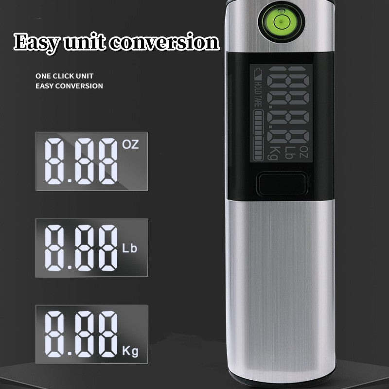 Portable LCD Digital Luggage Scale Hanging Scale Travel Weighs With Tape Measure