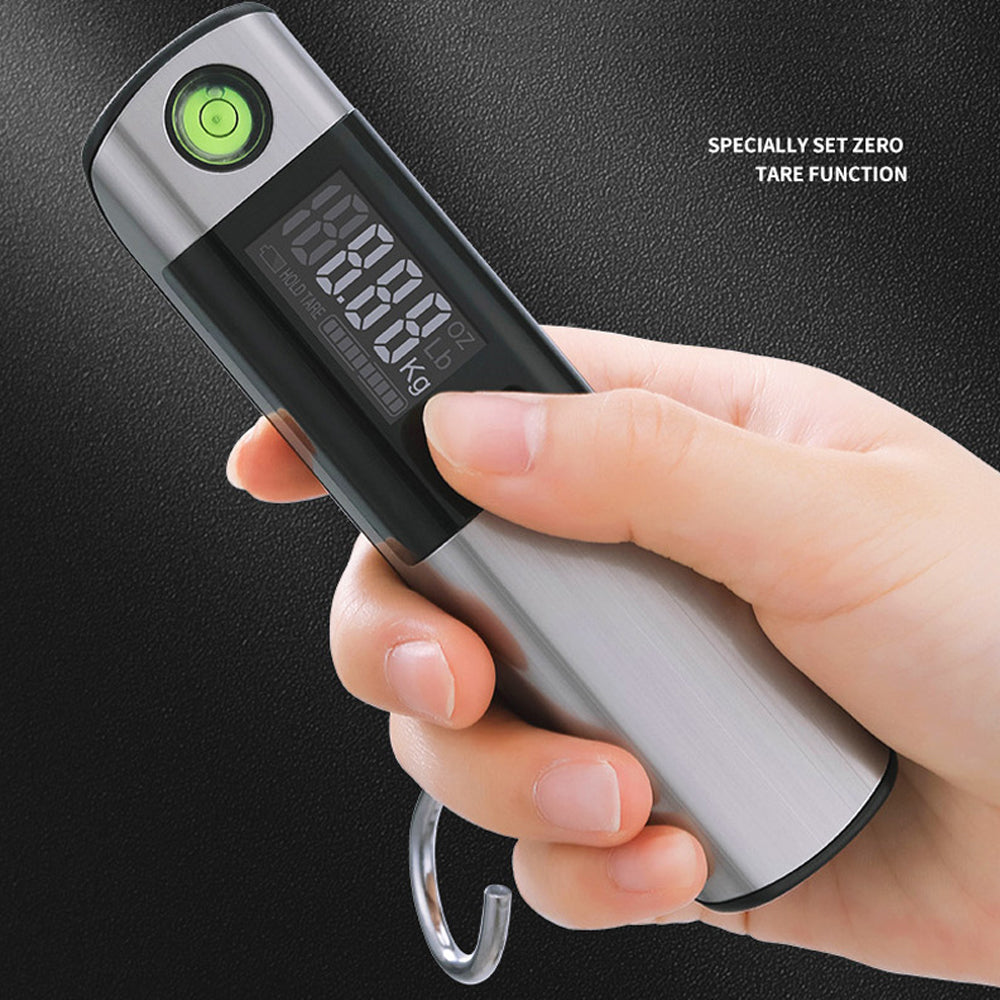 Portable LCD Digital Luggage Scale Hanging Scale Travel Weighs With Tape Measure